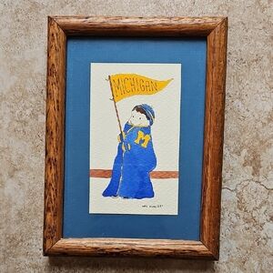 UofM Framed Art Fair Picture